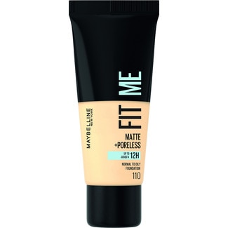 MAYBELLINE Fit Me Matte Pore-Refining foundation 110 Porcelain