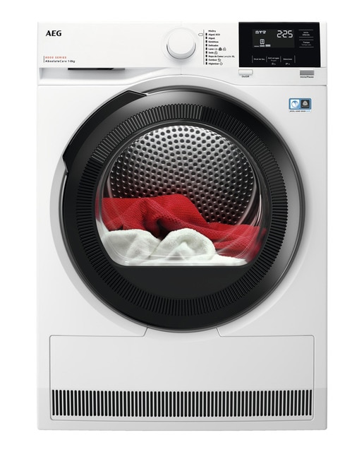 Secadora AEG 8 kg, Bomba de calor, Absolutecare - TR818A4OB. Reacondicionado grado A