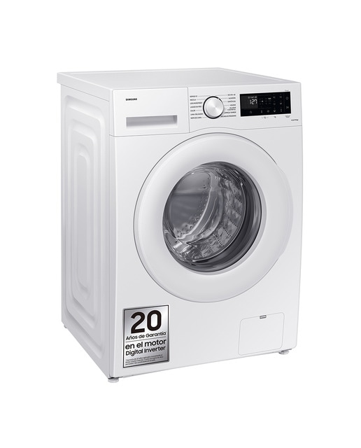 Lavadora Samsung 9kg Tecnología Ecobubble™ Clase A Blanca WW90CGC04DTEEC. Reacondicionado grado A