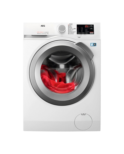 Lavadora AEG 8 kg / 1.200 rpm Vapor - LFA6I8275A. Reacondicionado grupo A