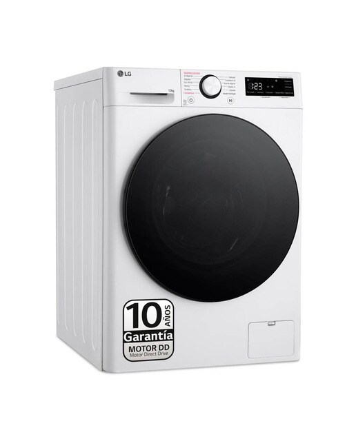 Lavadora LG  10 kg /1400 rpm, TurboWash 360º - F4WR6010AGW. Reacondicionado grado A