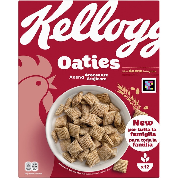 oaties crunchy oat breakfast cereals packet 360 g