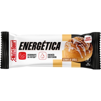 NUTRISPORT barrita energética sabor canela roll sin gluten unidad 49 g