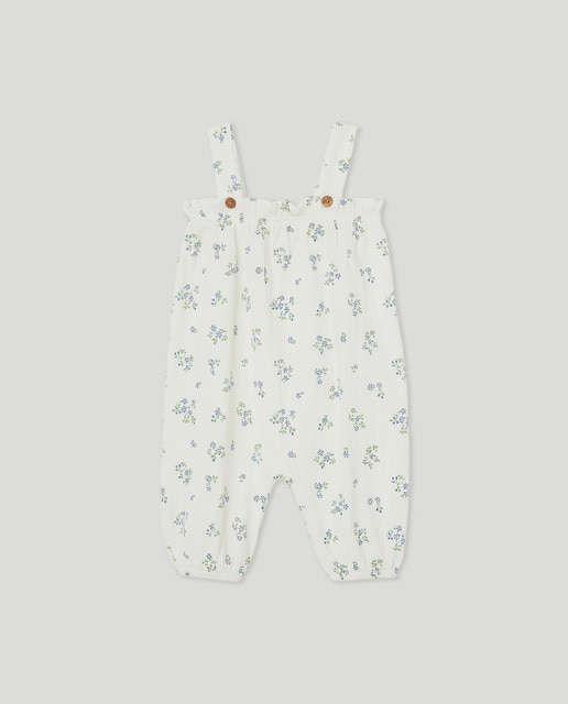 Mono largo estampado de bebé niña