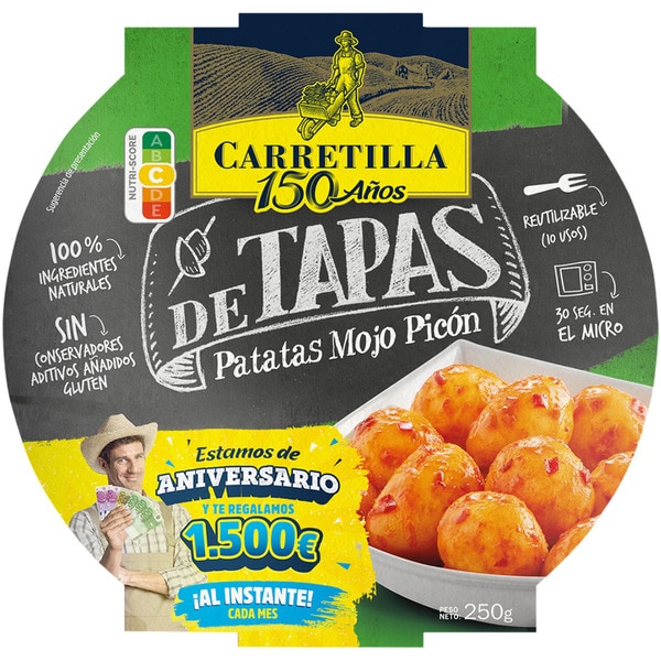 tapas de patatas mojo picón bol 250 g