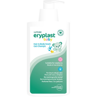 ERYPLAST gel-champú para piel seca y atópica apto desde el nacimiento Dosierspender 500 ml