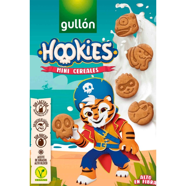Hookies Mini Cereais Vegan embalagem 250 g