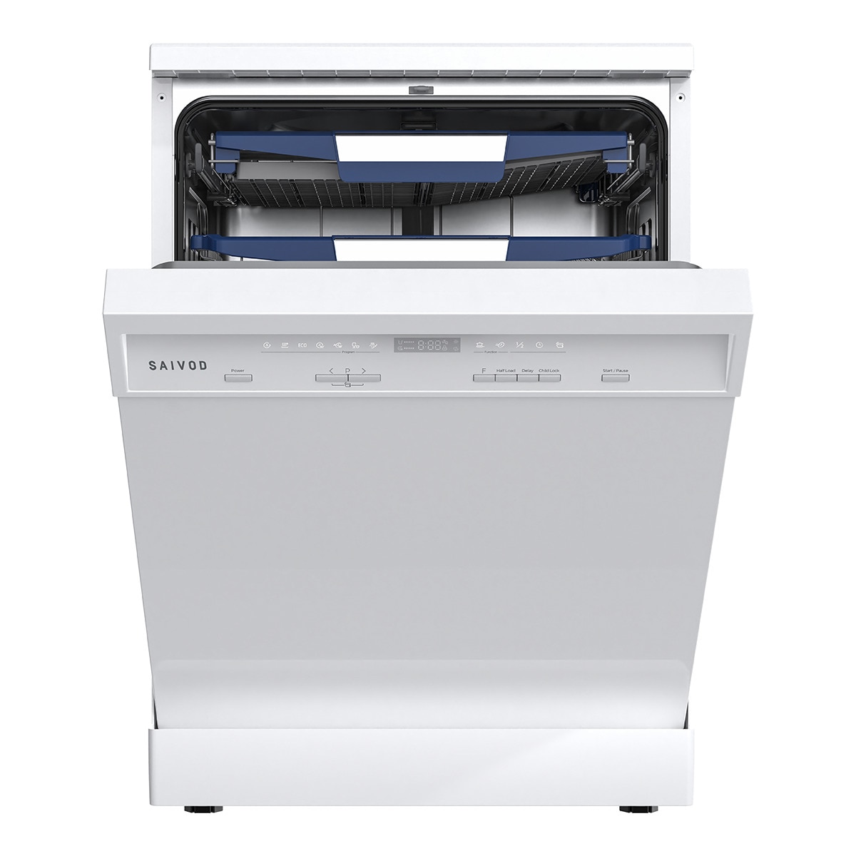 Saivod – Lavavajillas Saivod 14 servicios, Bandeja para cubiertos, 60 cm – LVC725.