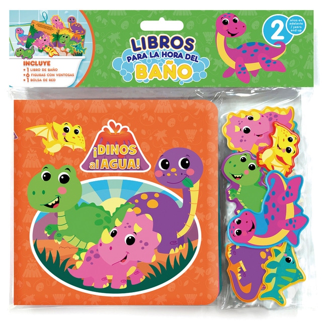 ¡dinos al agua! (libro baño)