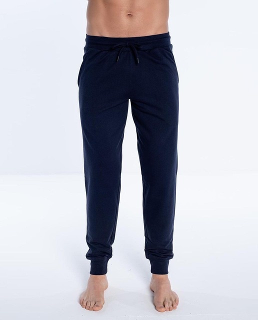 Pantalón de pijama lago de hombre azul