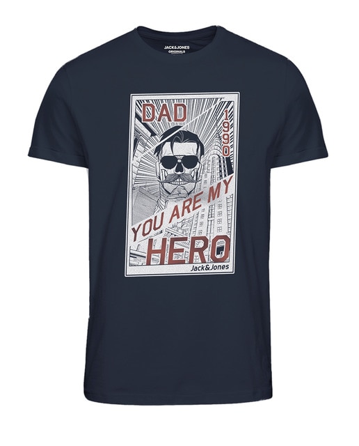 Camiseta papá de manga corta de hombre