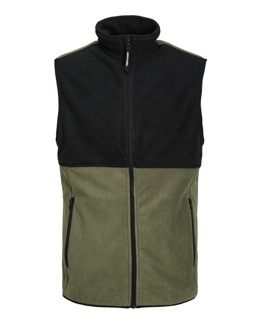 Chaleco con forro polar de hombre