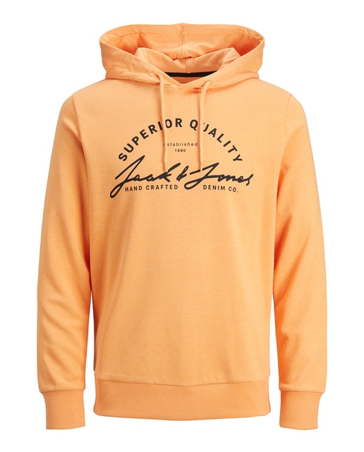 Sudadera con capucha print de hombre