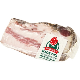 SAPORITO guanciale peso aproximado taco 450 g