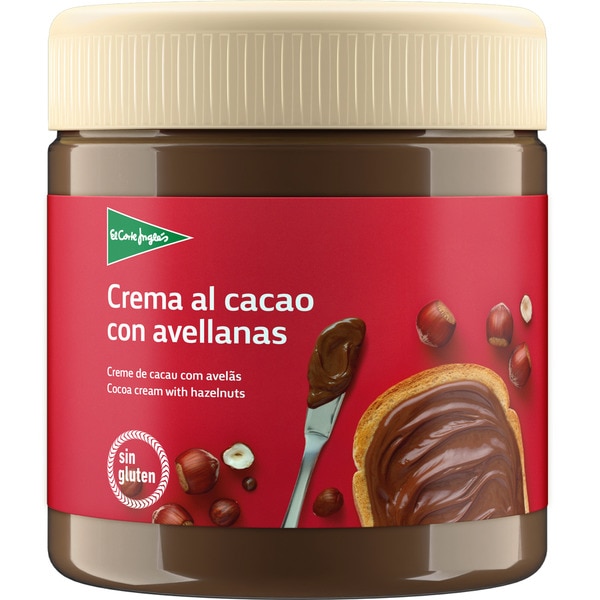 cocoa cream with hazelnuts gluten-free jar 500 g