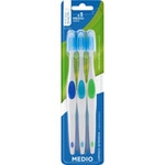 cepillo dental limpieza interdental medio blister 3 unidades