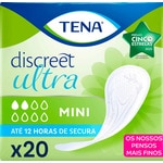 Pensos Incontinência Protetores Discreet Mini embalagem 20 unidades