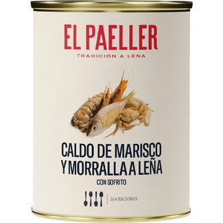 EL PAELLER caldo de marisco de Dénia a leña bote 1 l