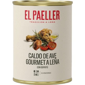 EL PAELLER caldo de carne a leña con sofrito bote 1 l