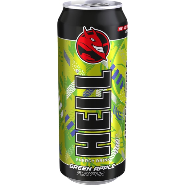 Bebida Energética Green Apple lata 50 cl