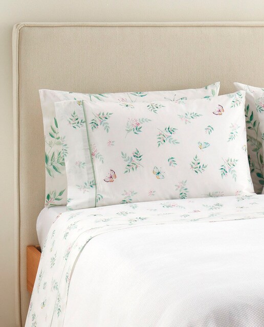 Juego de sábanas algodón Jazmin El Corte Inglés