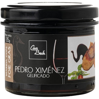 CAN BECH Gelificado de vino dulce Pedro Ximénez tarro 135 g