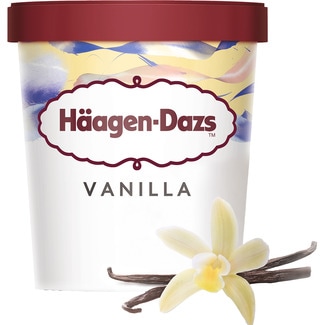 HAAGEN-DAZS helado de vainilla tarrina 460 ml