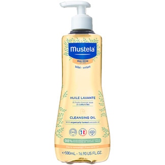 MUSTELA Bade- und Duschöl trockene Haut Dosierspender 500 ml