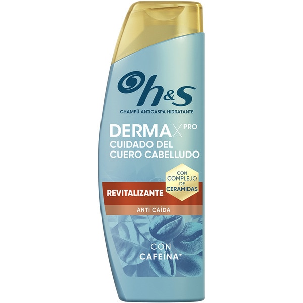champú anticaspa Revitalizante con niacinamida, aloe activo y vitamina E frasco 300 ml para cuero cabelludo seco y cabello frágil