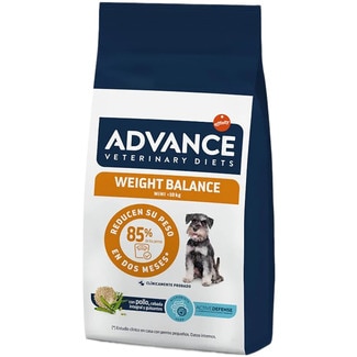 ADVANCE Veterinary Diets adult dog food ? Weight Balance chick. wholegrain Barley & Peas bag 3 kg