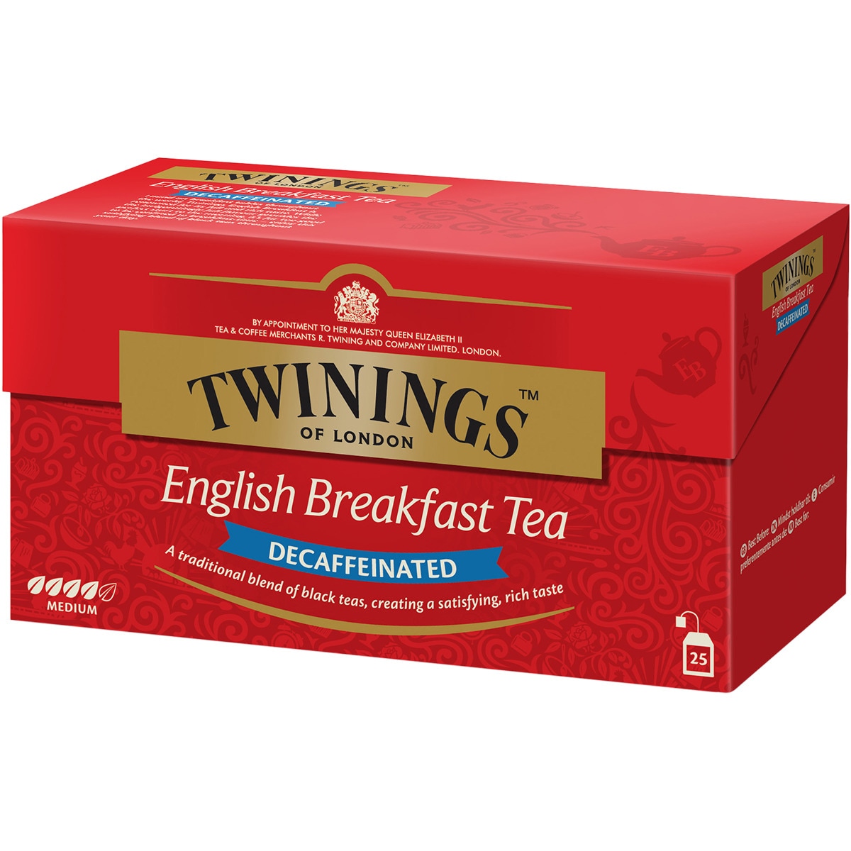 English Breakfast té descafeinado