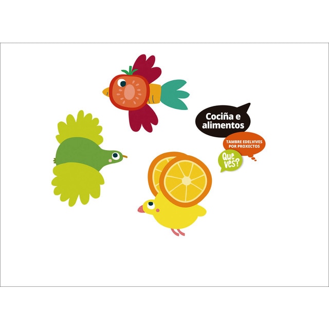 Proxecto Que ves? - 5 anos : Cociña e alimentos