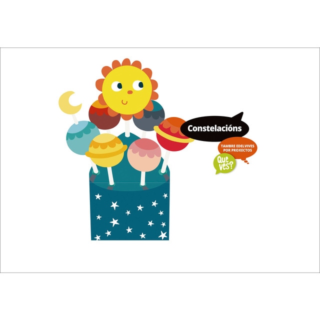 Proxecto Que ves? - 5 anos. Constelacions (Tapa blanda)
