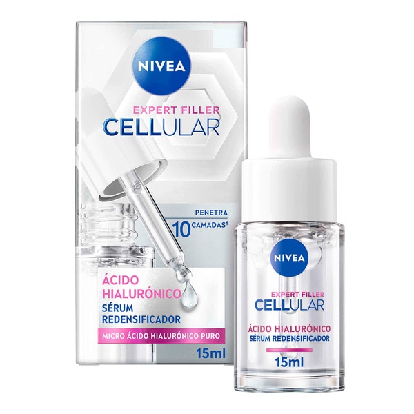 Sérum de Rosto Cellular Filler Redensificador embalagem 15 ml