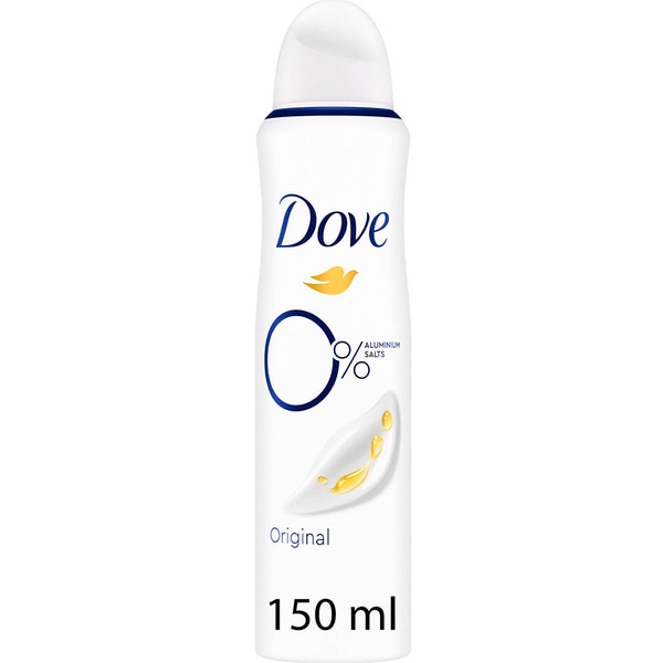 Desodorizante Spray Original 0% Alumínio embalagem 150 ml