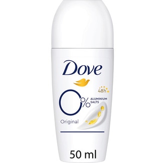 Dove Desodorizante Roll On Original 0% Alumínio embalagem 50 ml