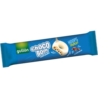 Gullón Bolachas com Chocolate Branco embalagem 128 g