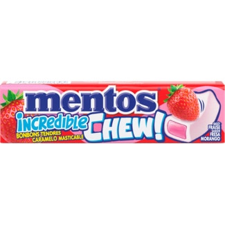 Mentos Morango embalagem 45 g