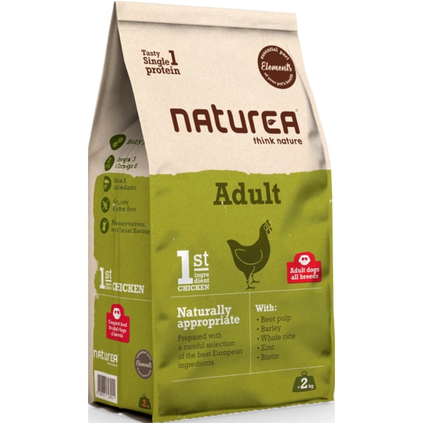 Alimento eco para Cão Adulto Sabor Frango embalagem 2 kg