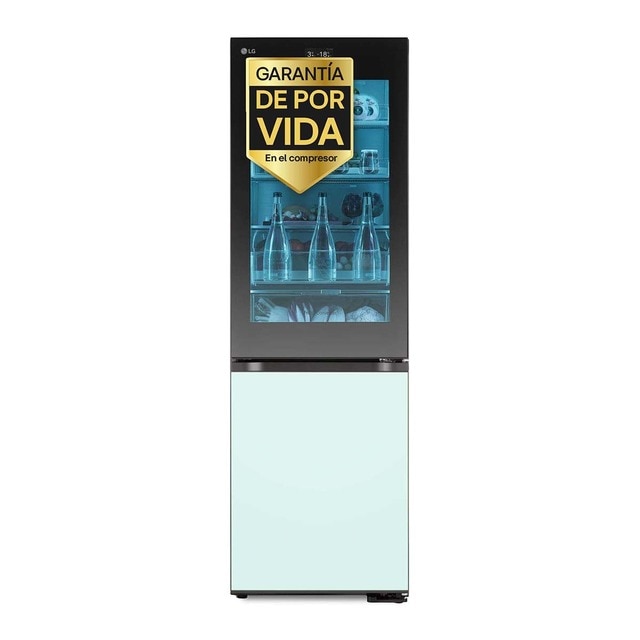 Frigorifico combi LG Total No Frost Instaview con MoodUP - GBG719MDNN