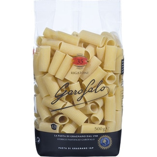 GAROFALO rigatoni N.35 Gragnano pasta PGI container 500 g