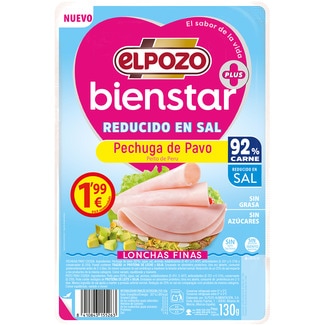 BienStar Putenbrust fettarm salzreduziert in dünnen Scheiben Tütchen 130 g gluten- und laktosefrei