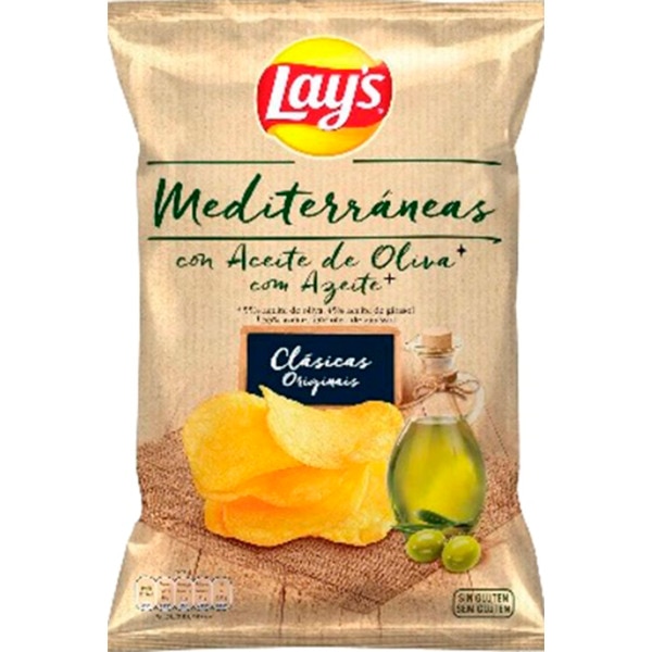 Batatas Fritas Mediterrâneas embalagem 140 g