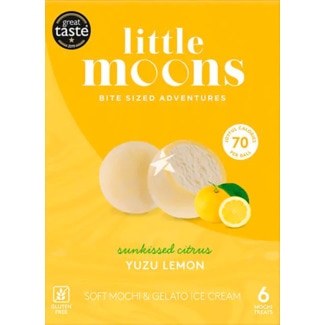 Little Moons Mochi Gelado de Yuzu e Limão embalagem 192 g