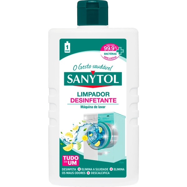 Desinfetante Limpa Máquina de Lavar embalagem 240 ml