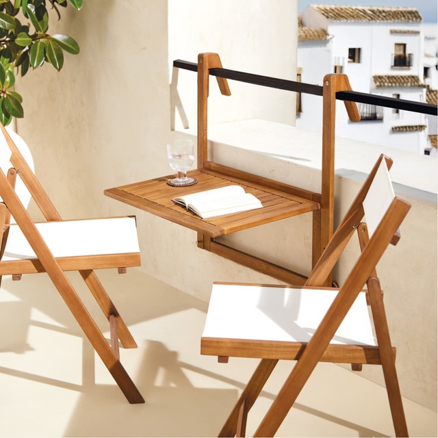Colección de balcón con mesa plegable Baiona El Corte Inglés