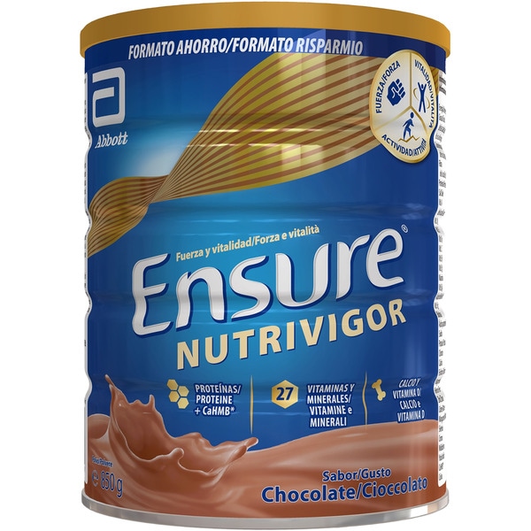Nutrivigor chocolate flavour powdered nutritional supplement for adults can 850 g Strength for your muscles