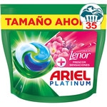 Waschmittel in Kapseln + ein Hauch Lenor-Frische Sensations Alles in 1 Pods Tasche 35 Kapseln