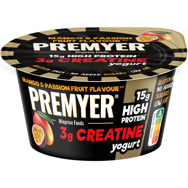 Iogurte Sólido Maracujá Proteína+Creatina embalagem 150 g