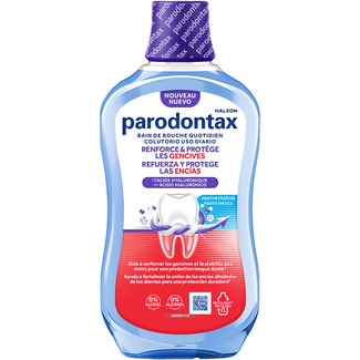 PARODONTAX Mundwasser stärkt und schützt das Zahnfleisch Flacon 500 ml